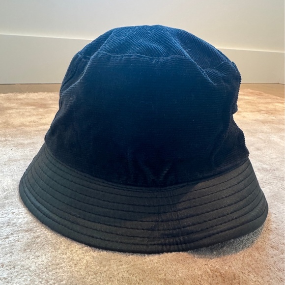 Vinyl & Corduroy Reversible Bucket Hat - Picture 4 of 4